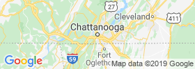 Chattanooga map